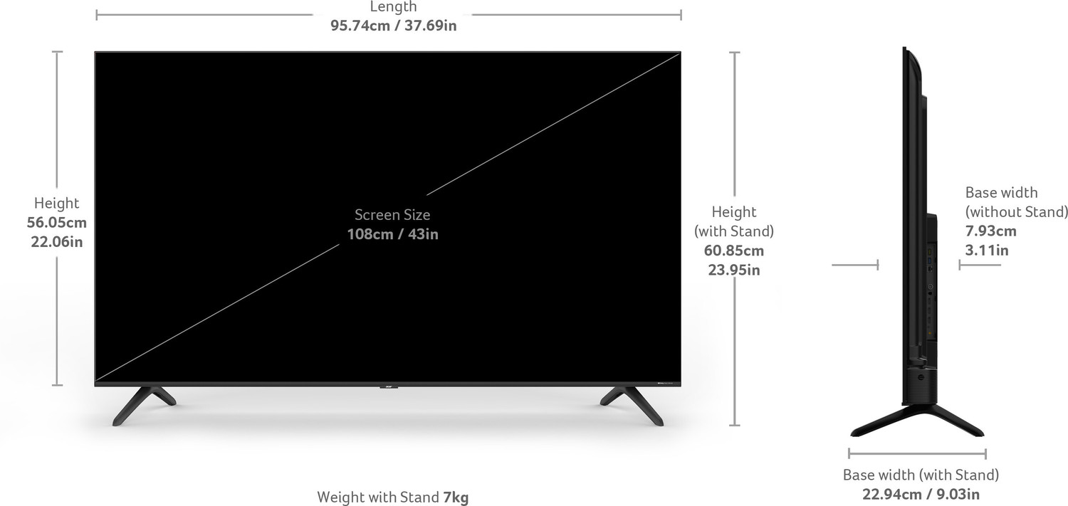 Image of Acer V Pro Series 108 cm (43 inch) QLED Ultra HD (4K) Smart Google TV