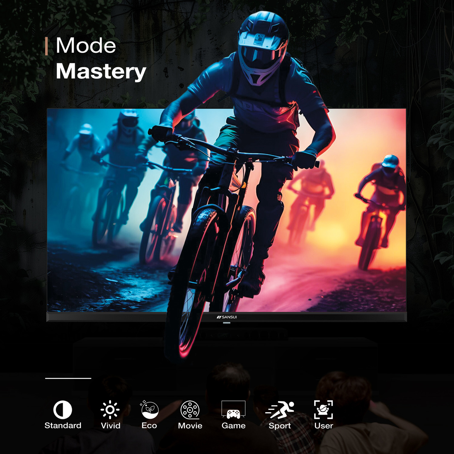Image of Sansui 80 cm (32 inch) HD Ready LED Smart Coolita TV with Dolby Audio | Surround Sound | A+ Panel | 16.7 Million Colors | Wi-Fi Enabled | 60Hz Refresh Rate