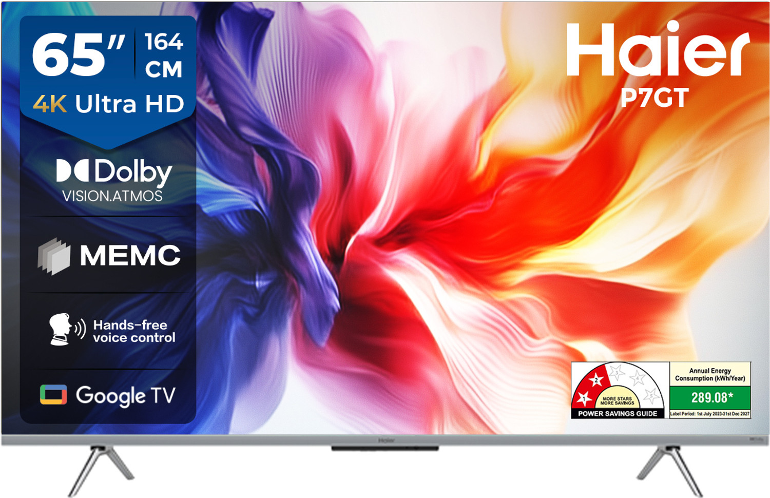 Image of Haier 165 cm (65 inch) Ultra HD (4K) LED Smart Google TV