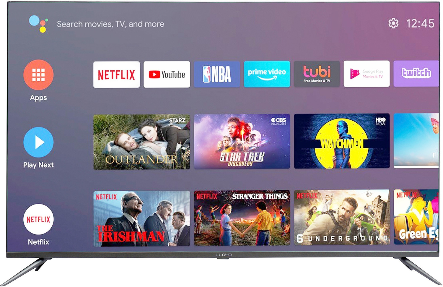 Image of Lloyd 140 cm (55 inch) Ultra HD (4K) LED Smart WebOS TV