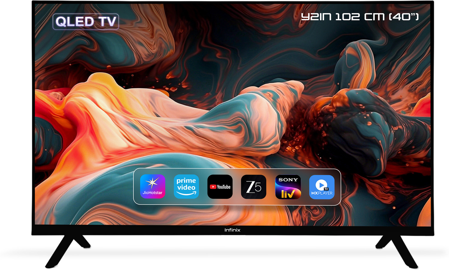 Image of Infinix 40Y2IN 102 cm (40 inch) QLED Full HD Smart Coolita TV 2026 Edition