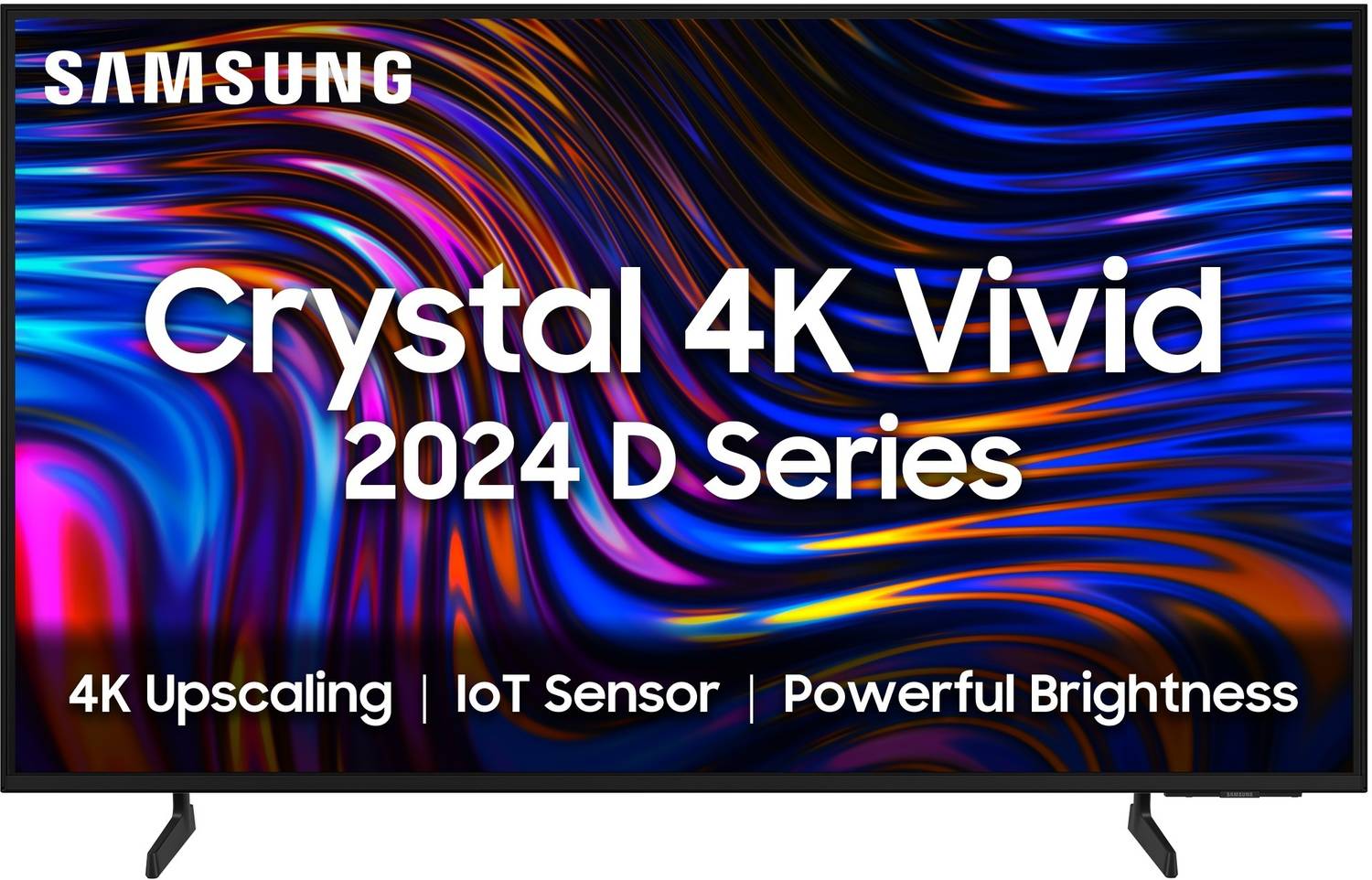 Samsung Crystal 4K Vivid 108 cm (43 inch) Ultra HD (4K) LED Smart