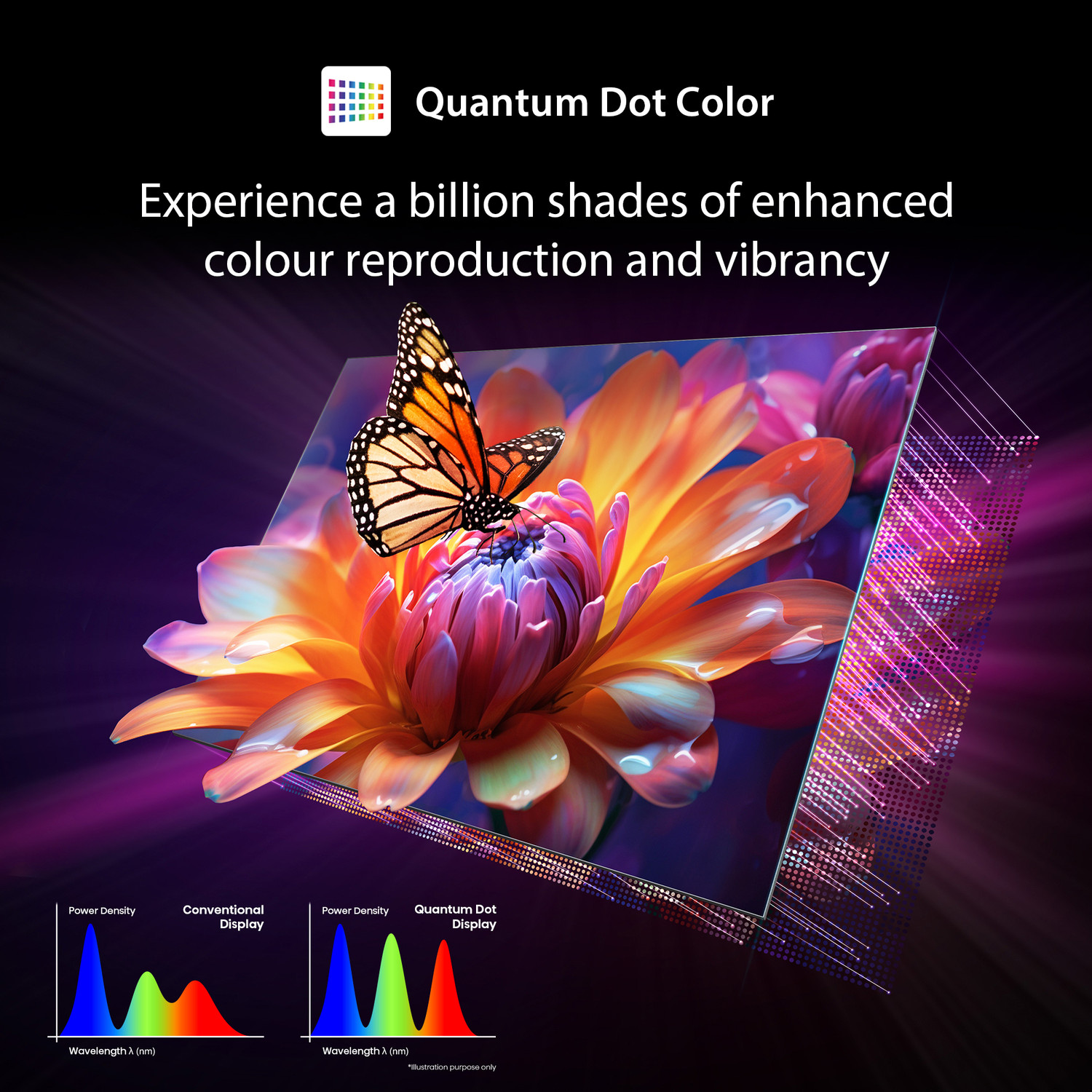 Image of TOSHIBA 50M450RP 125.5 cm (50 inch) QLED Ultra HD (4K) Smart VIDAA TV with Quantum Dot Color| Dolby Vision Atmos| 4K AI Upscalar