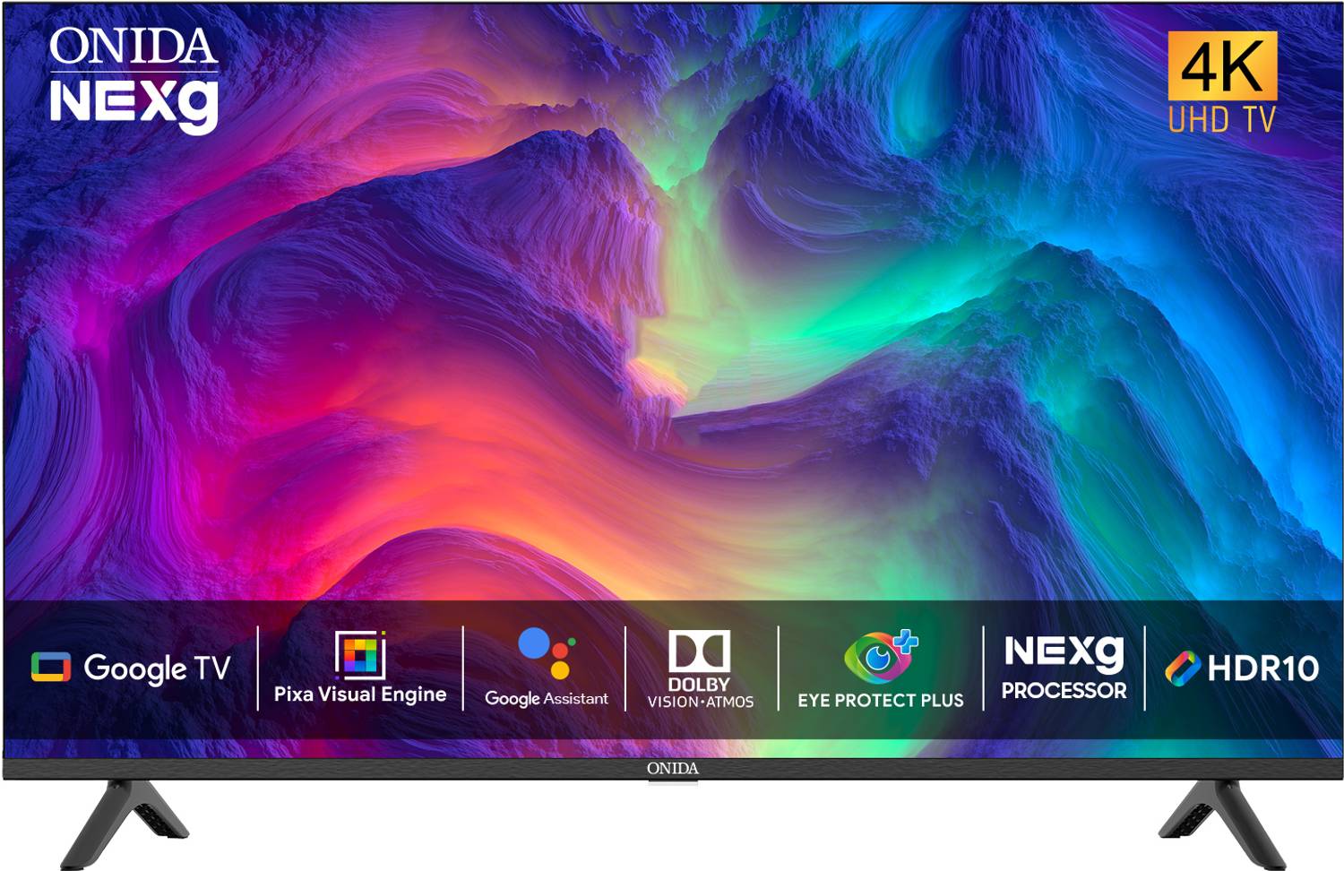 ONIDA 125 cm (50 inch) Ultra HD (4K) LED Smart Google TV with Dol