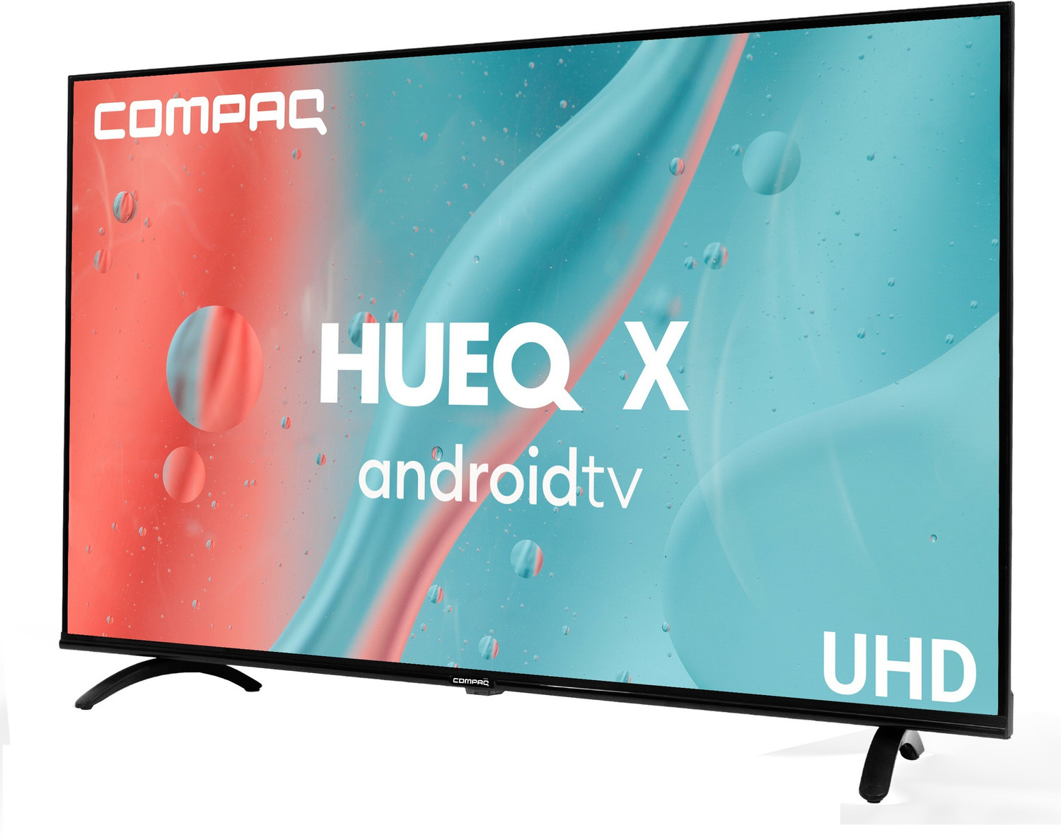 Image of Compaq 140 cm (55 inch) Ultra HD (4K) LED Smart Android TV with 2 GB RAM, Dolby Audio, Bezel-less Screen,WCG+