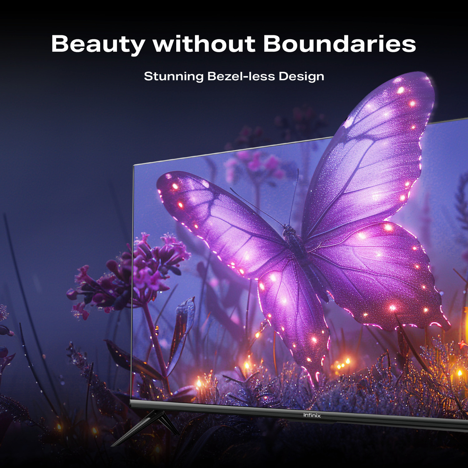 Image of Infinix 65GU2Q 165 cm (65 inch) QLED Ultra HD (4K) Smart Google TV with Netflix|Youtube|Prime Video|Zee5|SonyLIV|MX Player