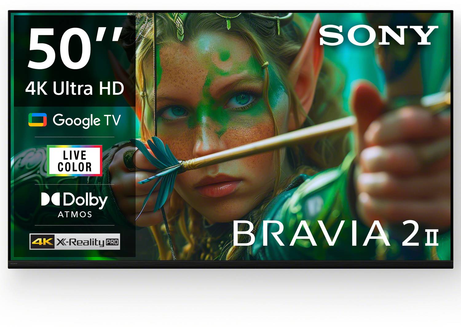 Sony BRAVIA 2 II 125.7 cm (50 inch) Ultra HD (4K) LED Smart Googl