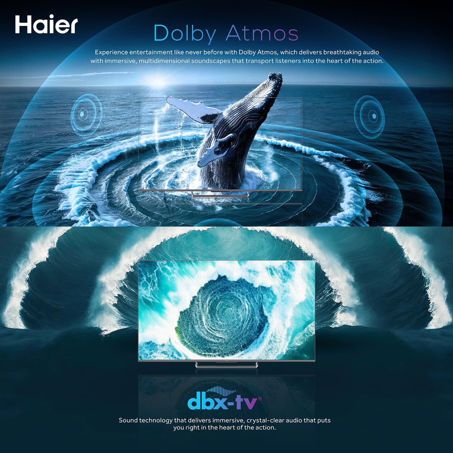 Image of Haier 189 cm (75 inch) QLED Ultra HD (4K) Smart Google TV