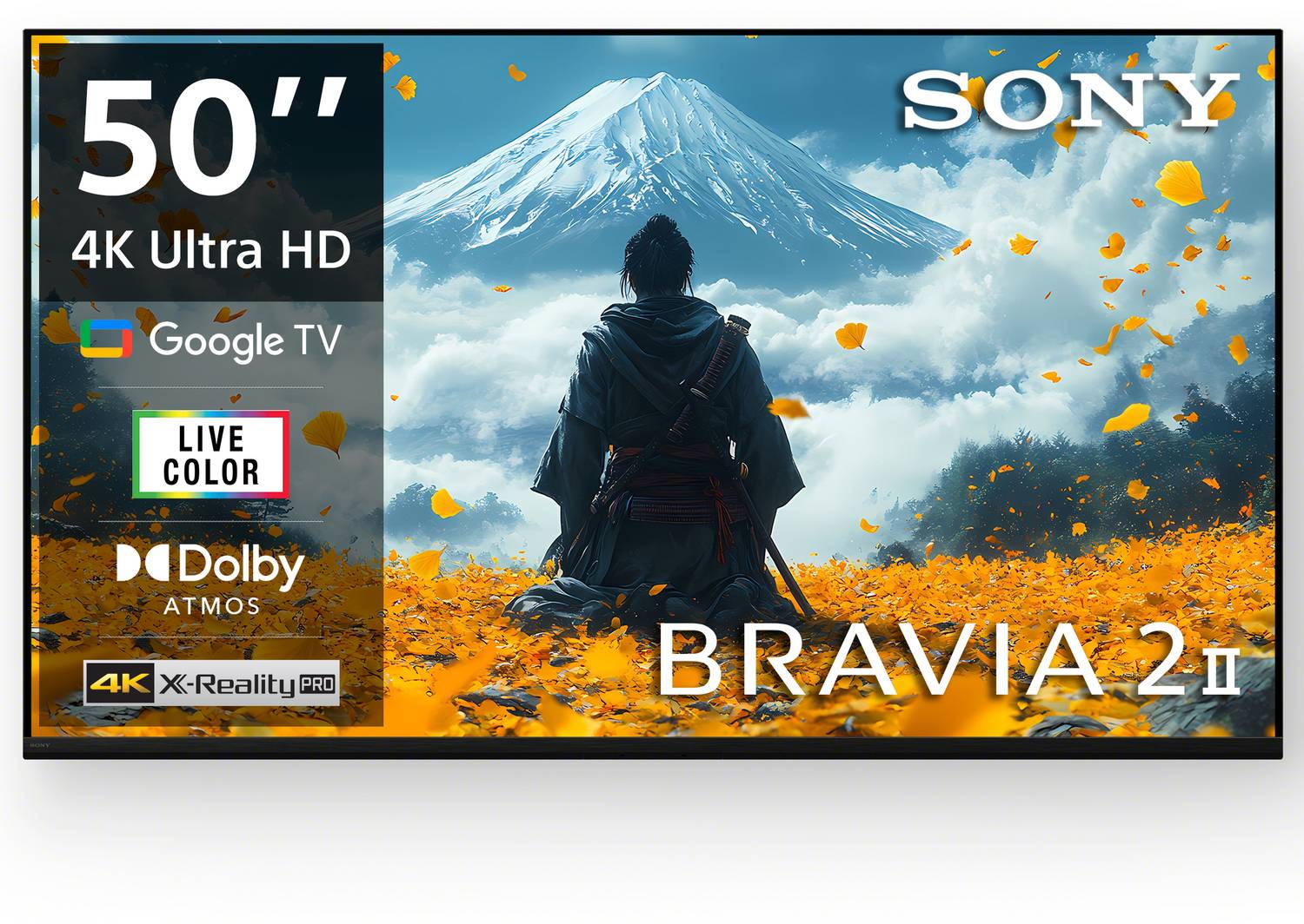 SONY BRAVIA 2 II 125.7 cm (50 inch) Ultra HD (4K) LED Smart Google TV