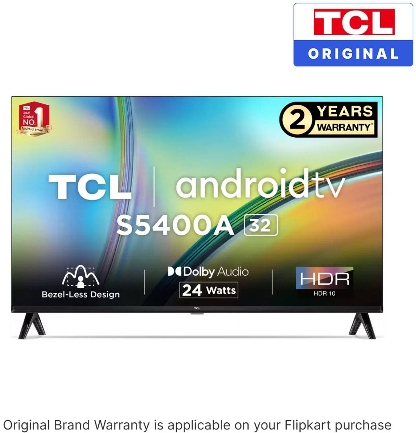 TCL 79.97 cm (32 inch) HD Ready LED Smart Android TV with Google