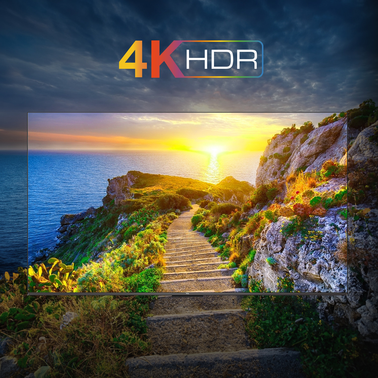 Image of TCL V6B 108 cm (43 inch) Ultra HD (4K) LED Smart Google TV with 24W Dolby Audio and Metallic Bezel-Less