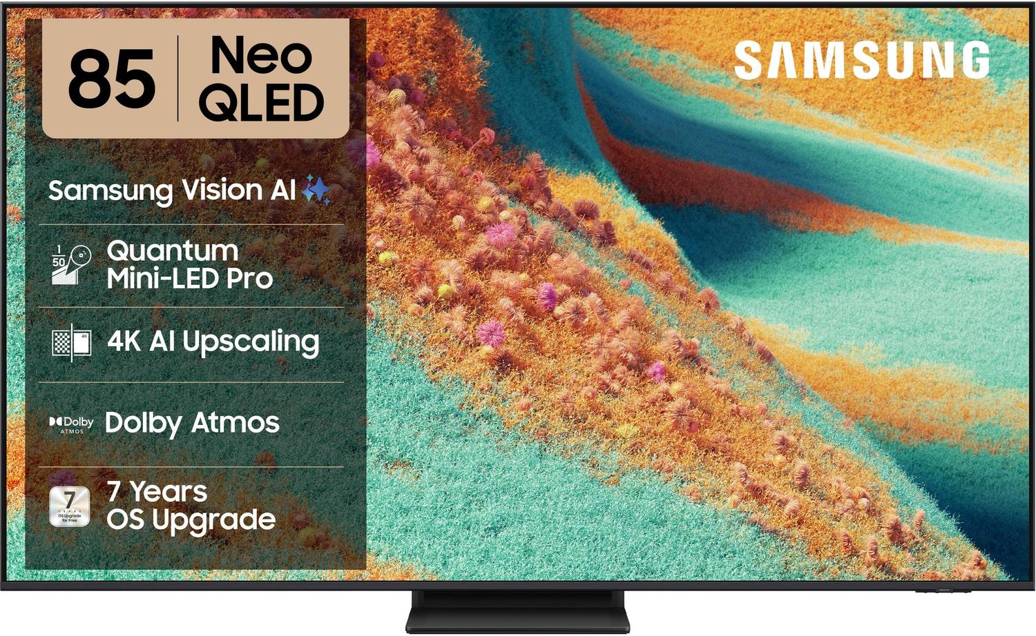 Samsung Mini-LED 214 cm (85 inch) QLED Ultra HD (4K) Smart Tizen TV price history chart and lowest price