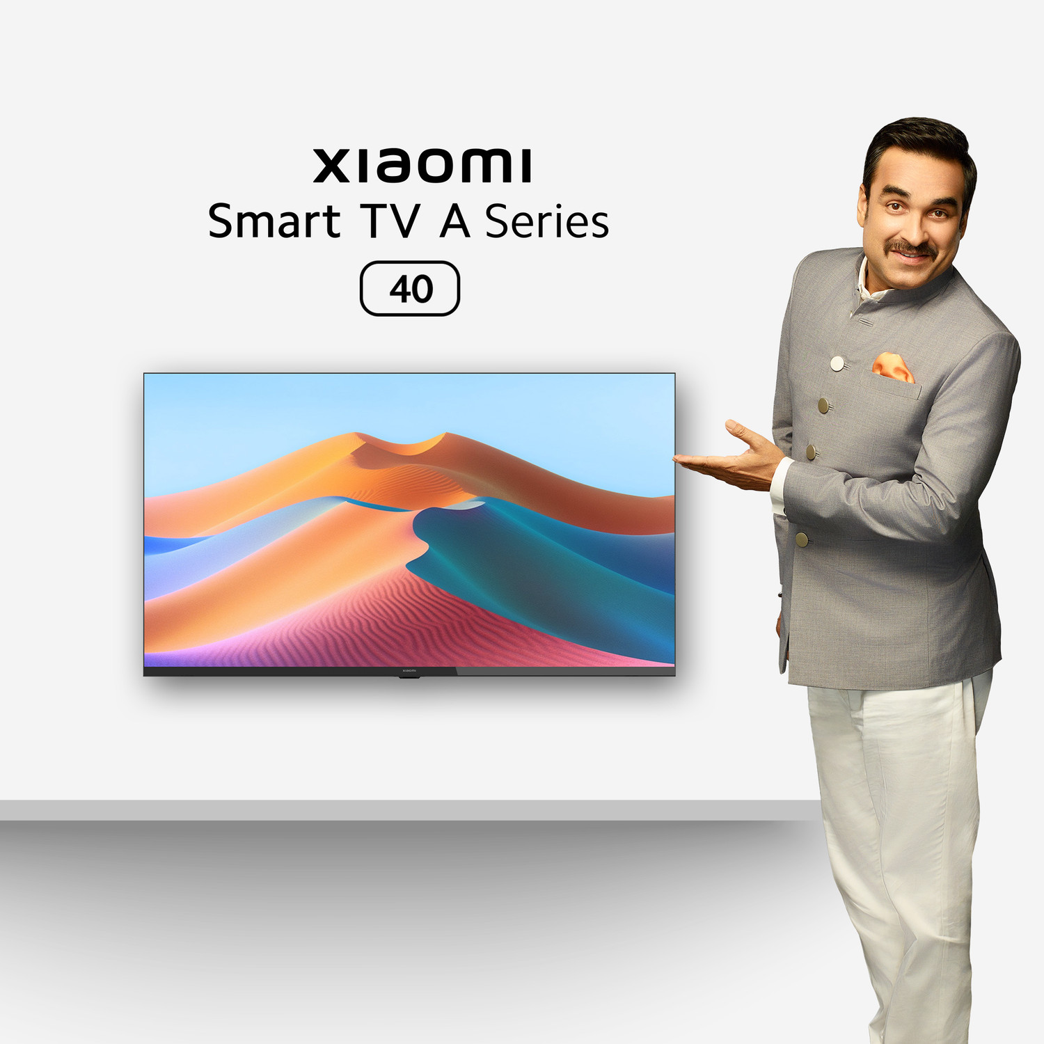 Image of XIAOMI A series 100 cm (40 inch) Full HD LED Smart Google TV with FHD | Dolby Audio | DTS : HD | DTS Virtual : X | Vivid Picture Engine