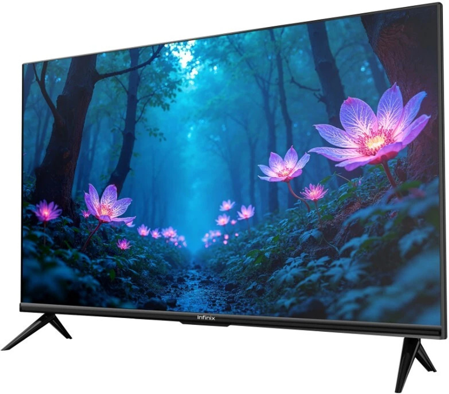 Image of Infinix 32GH3Q 80 cm (32 inch) QLED HD Ready Smart Google TV with Bezel-less Design| EPIC Engine| Google Assistant| Built-in Chromecast| Google Home App compatibility| Dual-Band WiFi|