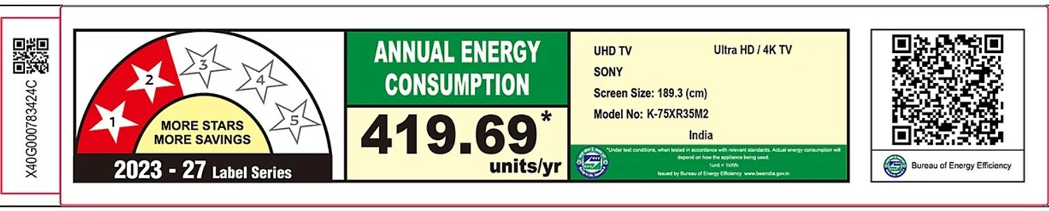 Image of SONY BRAVIA 3 II 189 cm (75 inch) Ultra HD (4K) LED Smart Android TV with XR Processor | High Dynamic Range (HDR) |