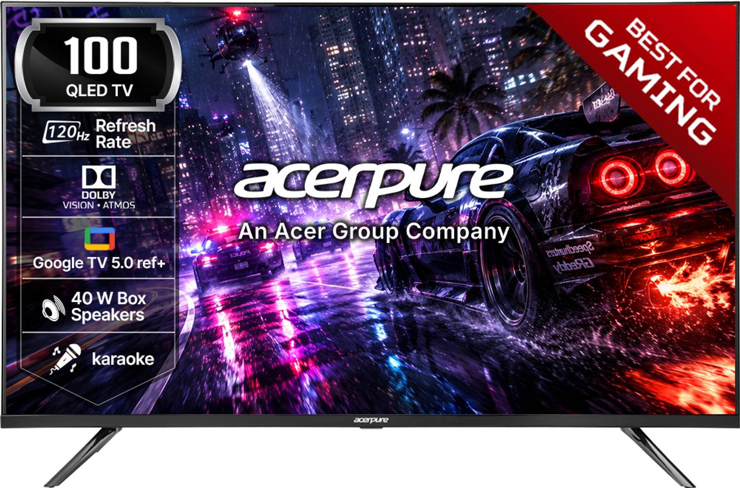acerpure NITRO 100 inch 4K QLED Smart TV - Image 1