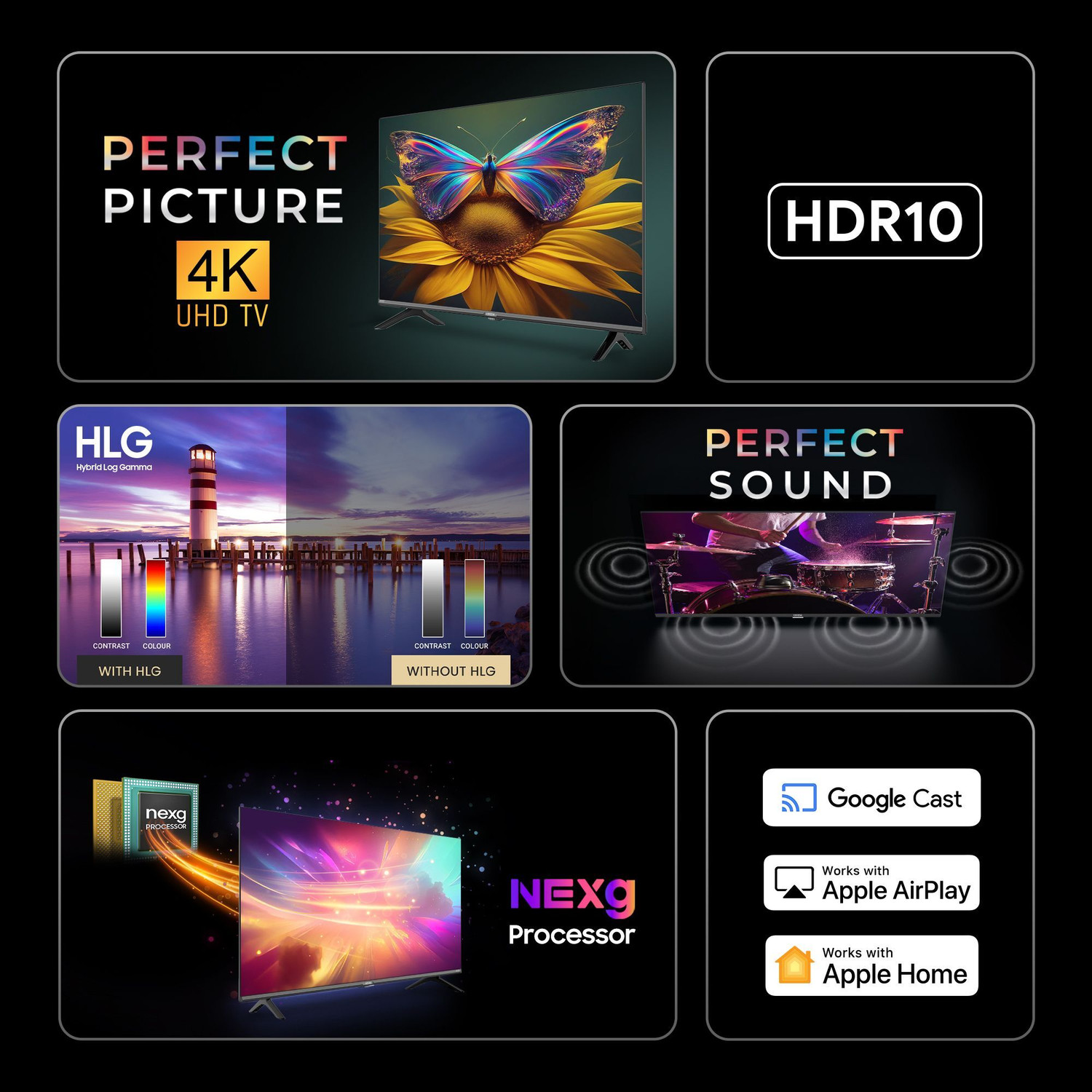 Image of ONIDA 108 cm (43 inch) Ultra HD (4K) LED Smart Google TV