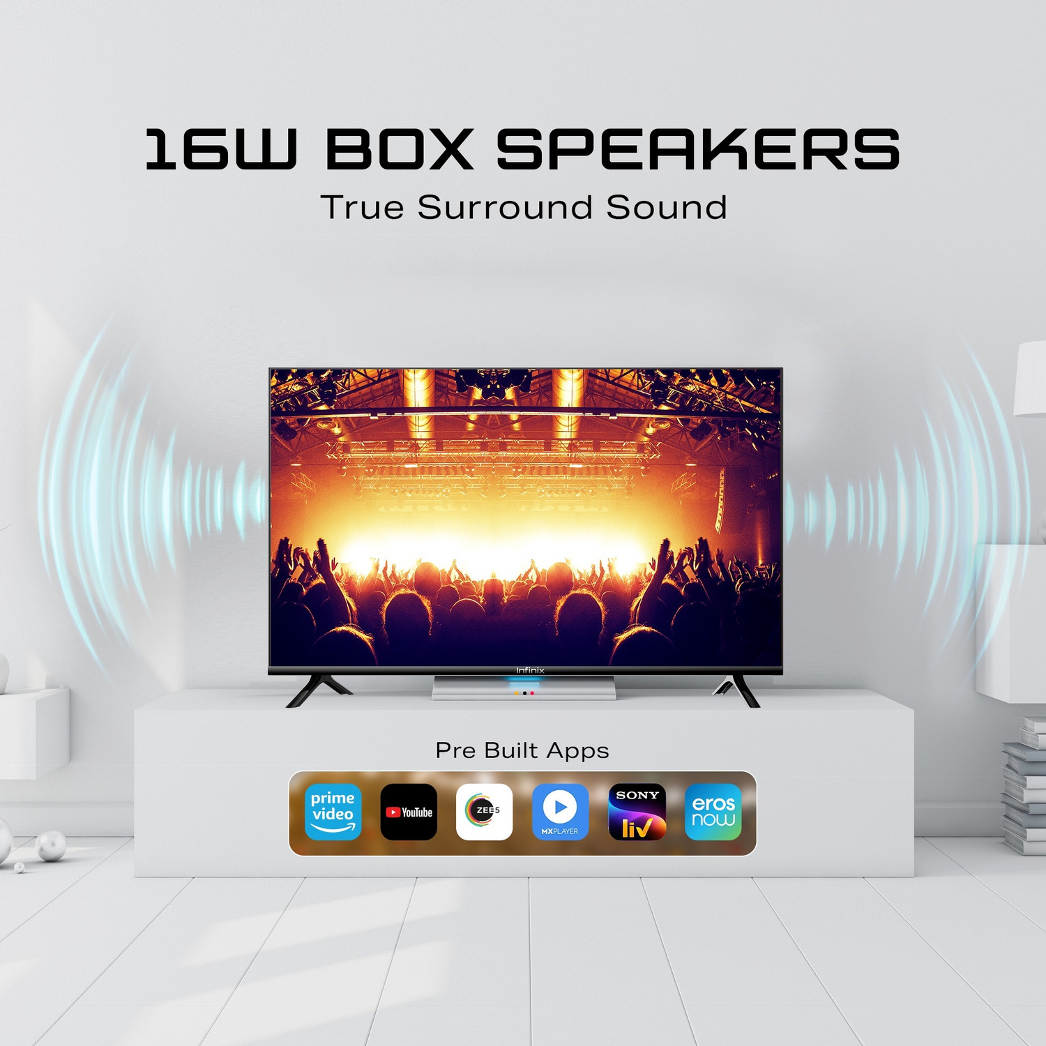 Image of Infinix 80 cm (32 inch) HD Ready LED Smart Linux TV
