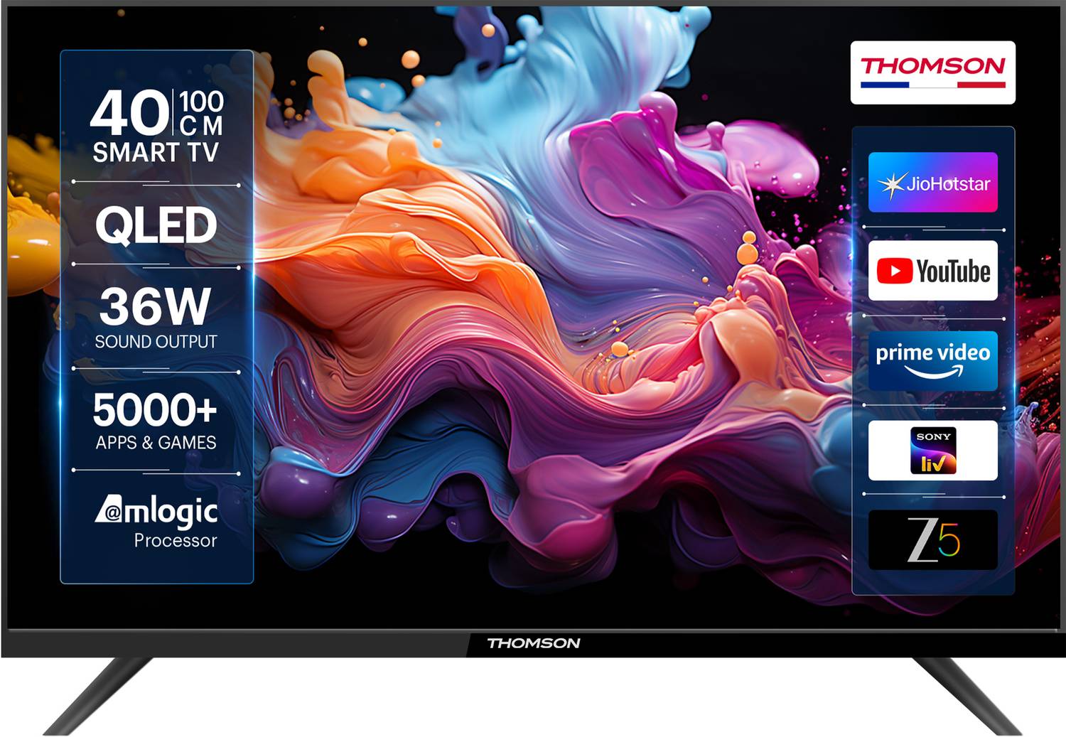 Thomson Alpha QLED 100 cm (40 inch) QLED Full HD Smart Linux TV