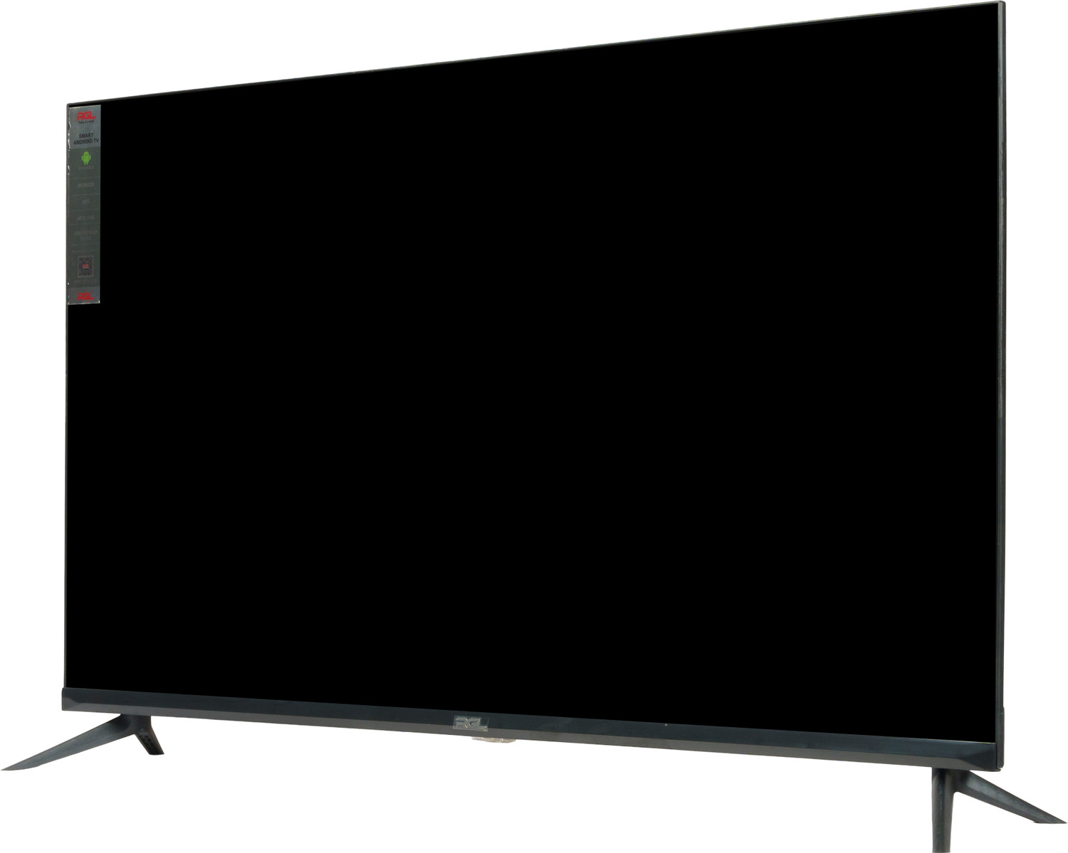 Image of RGL RGL4301 109 cm (43 inch) Full HD LED Smart Android Based TV with Full HD clarity on a large 43-inch screen Premium bezel-less design Powerful sound output Multiple connectivity options Energy efficient & durable Made in India product