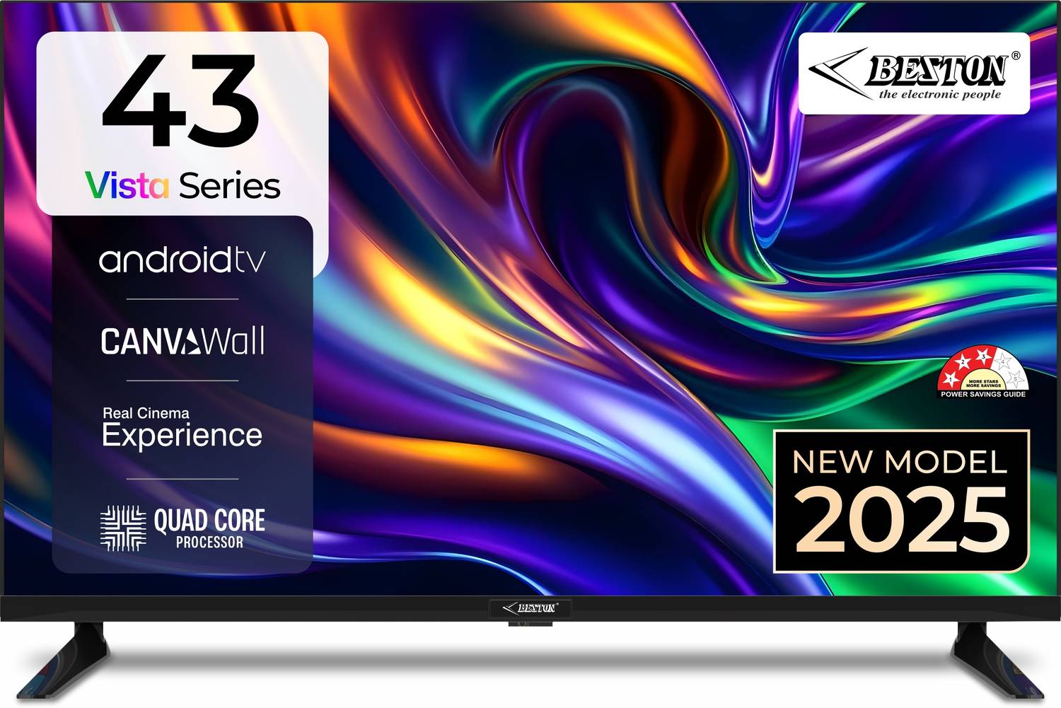 BESTON 109 cm (43 inch) Full HD LED Smart Android TV
