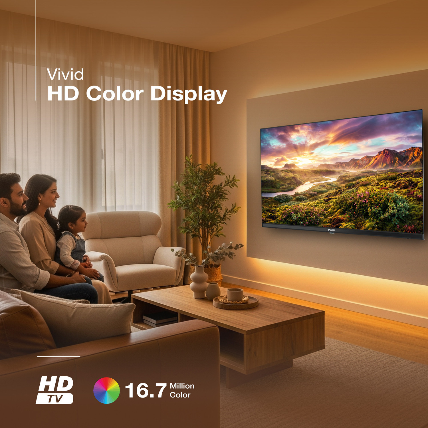 Image of Sansui 80 cm (32 inch) HD Ready LED Smart Coolita TV with IPS Panel| Dolby Audio| Surround Sound| 60Hz Refresh Rate