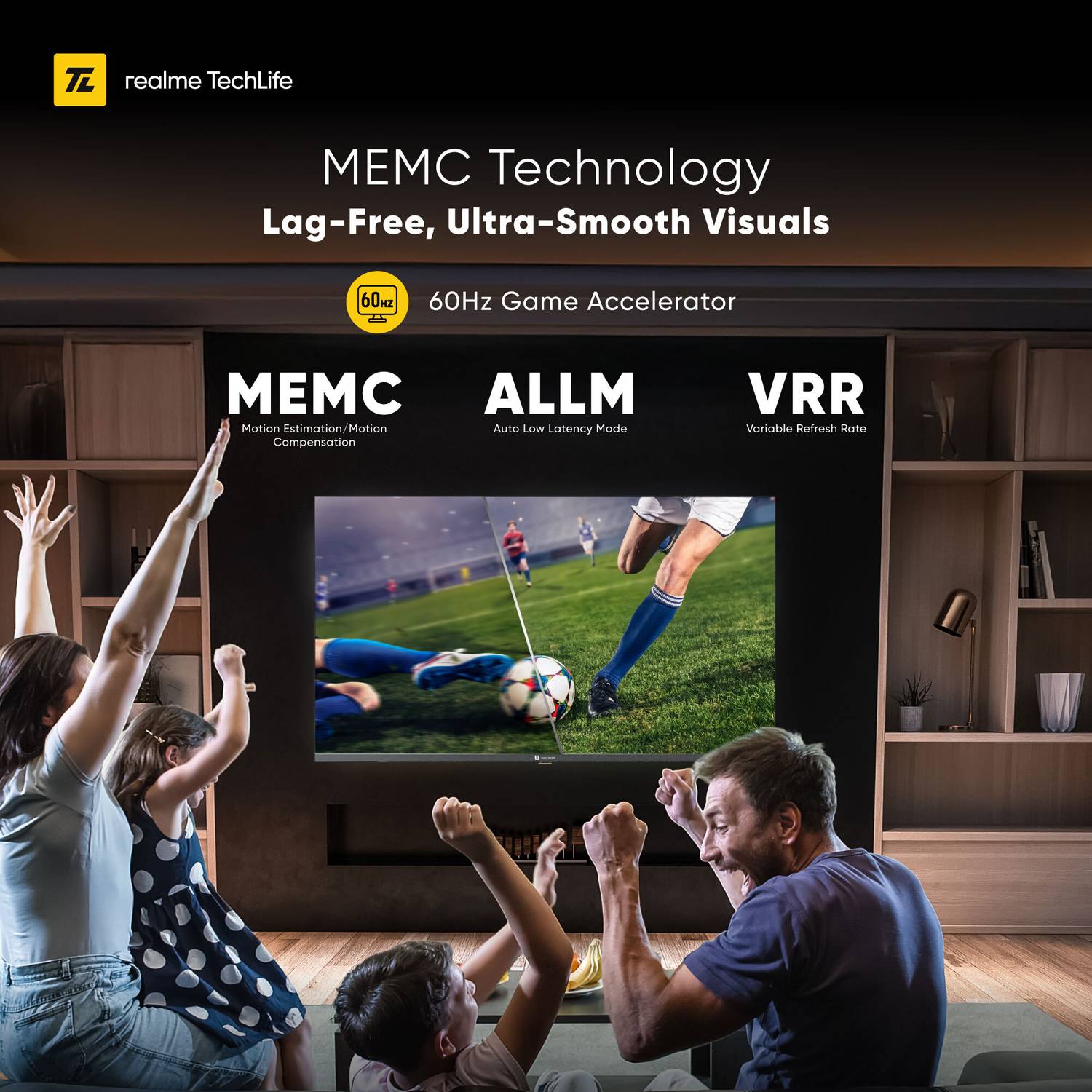 realme 55 inch 4K QLED Smart Google TV - Image 5