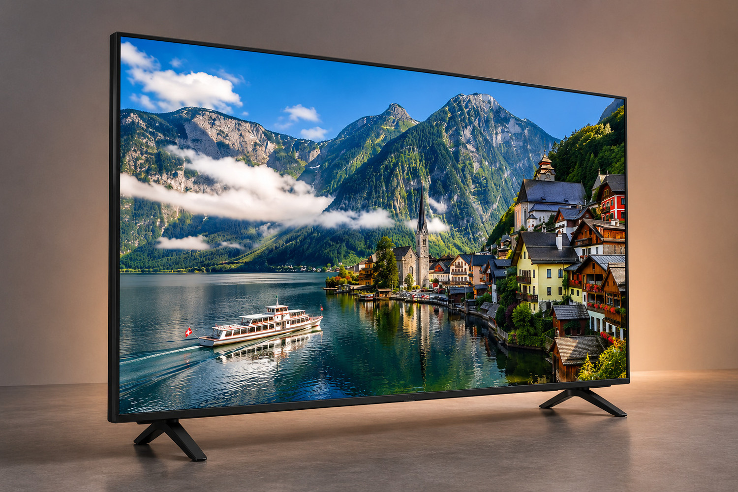 Image of jinis Android Series 139 cm (55 inch) QLED Ultra HD (4K) Smart Android TV 2026 Edition with 4K Ultra HD | HDR | Dolby Audio | AiPQ Processor | MEMC | Android OS