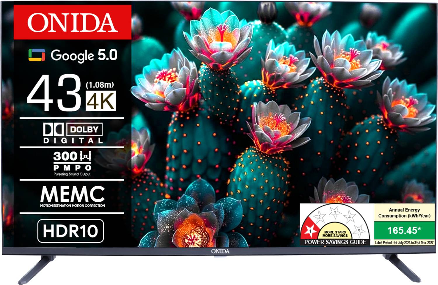 ONIDA Nex G 108 cm (43 inch) Ultra HD (4K) LED Smart Google TV 20