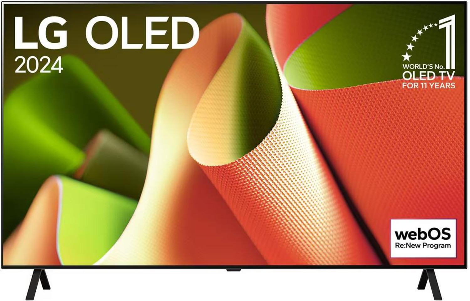 Image of LG 139 cm (55 inch) OLED Ultra HD (4K) Smart WebOS TV with OLED55B4 AI