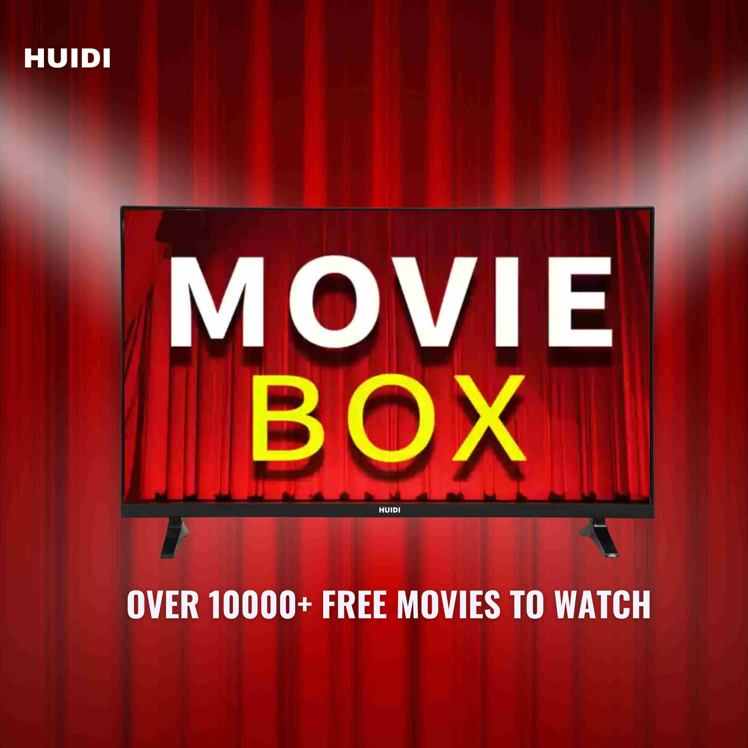 Image of HUIDI 100 cm (40 inch) Full HD LED Smart Android TV
