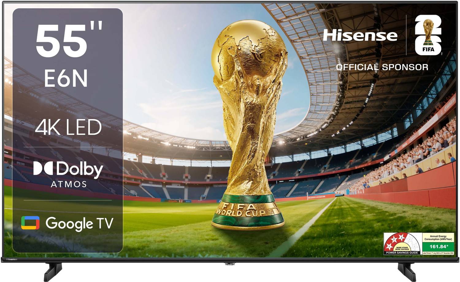 Hisense E6N 139 cm (55 inch) Ultra HD (4K) LED Smart Google TV
