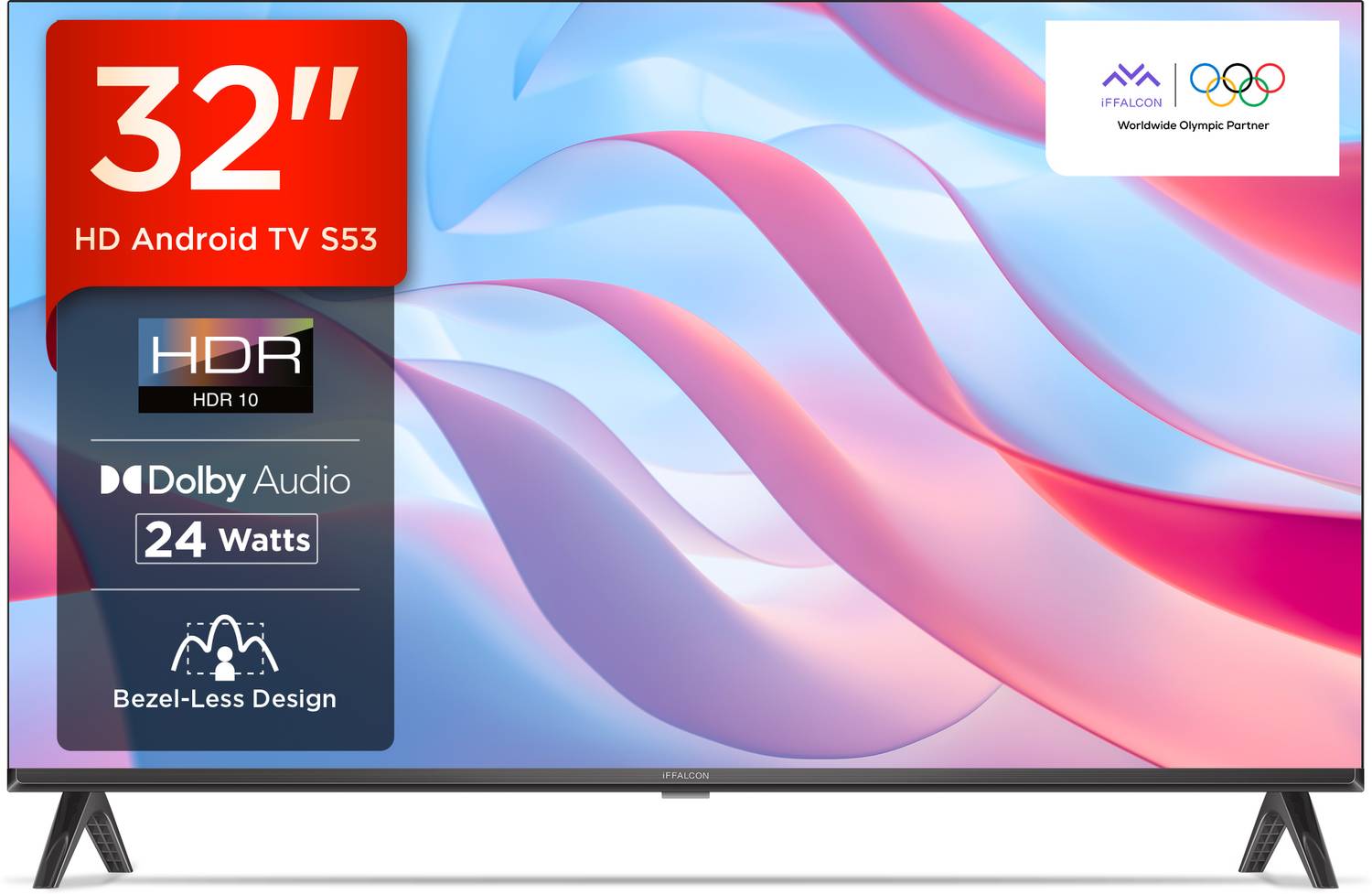 iFFALCON by TCL 80.04 cm (32 inch) HD Ready LED Smart Android TV with Google Assistant