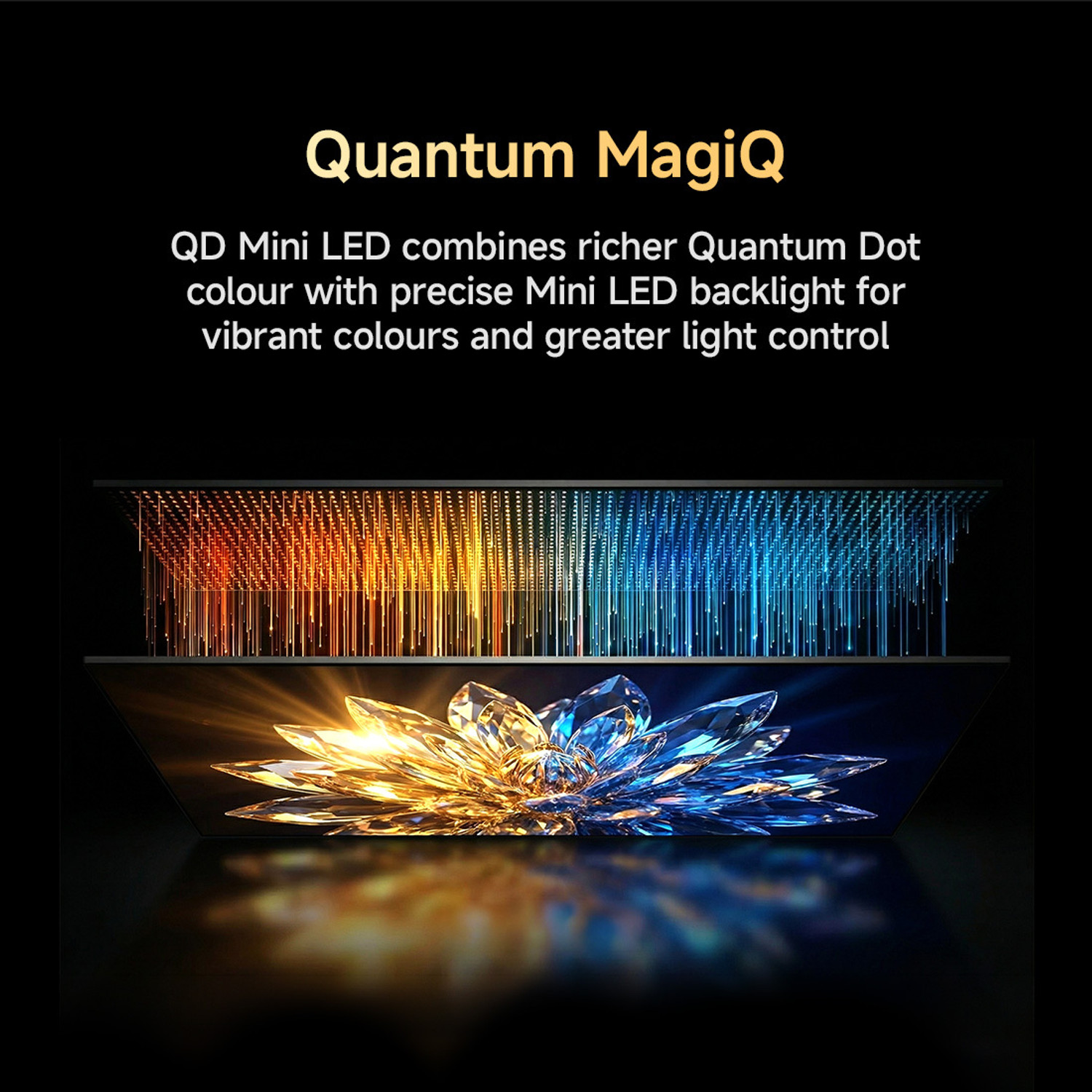 Image of XIAOMI S Series 189.23 cm (75 inch) Ultra HD (4K) Mini LED Smart Google TV 2026 Edition with Flagship Mini LED Backlight Technology Ultra High 1200 nits brightness Upto 512 local dimming zones 34W Quad Dolby Audio Quantum Dot magiQ Dolby Vision�Mi TV�