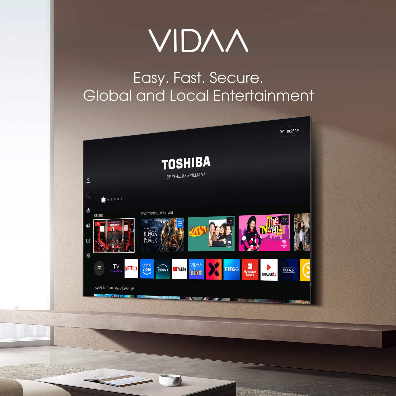 Image of TOSHIBA 127 cm (50 inch) Ultra HD (4K) LED Smart Google TV
