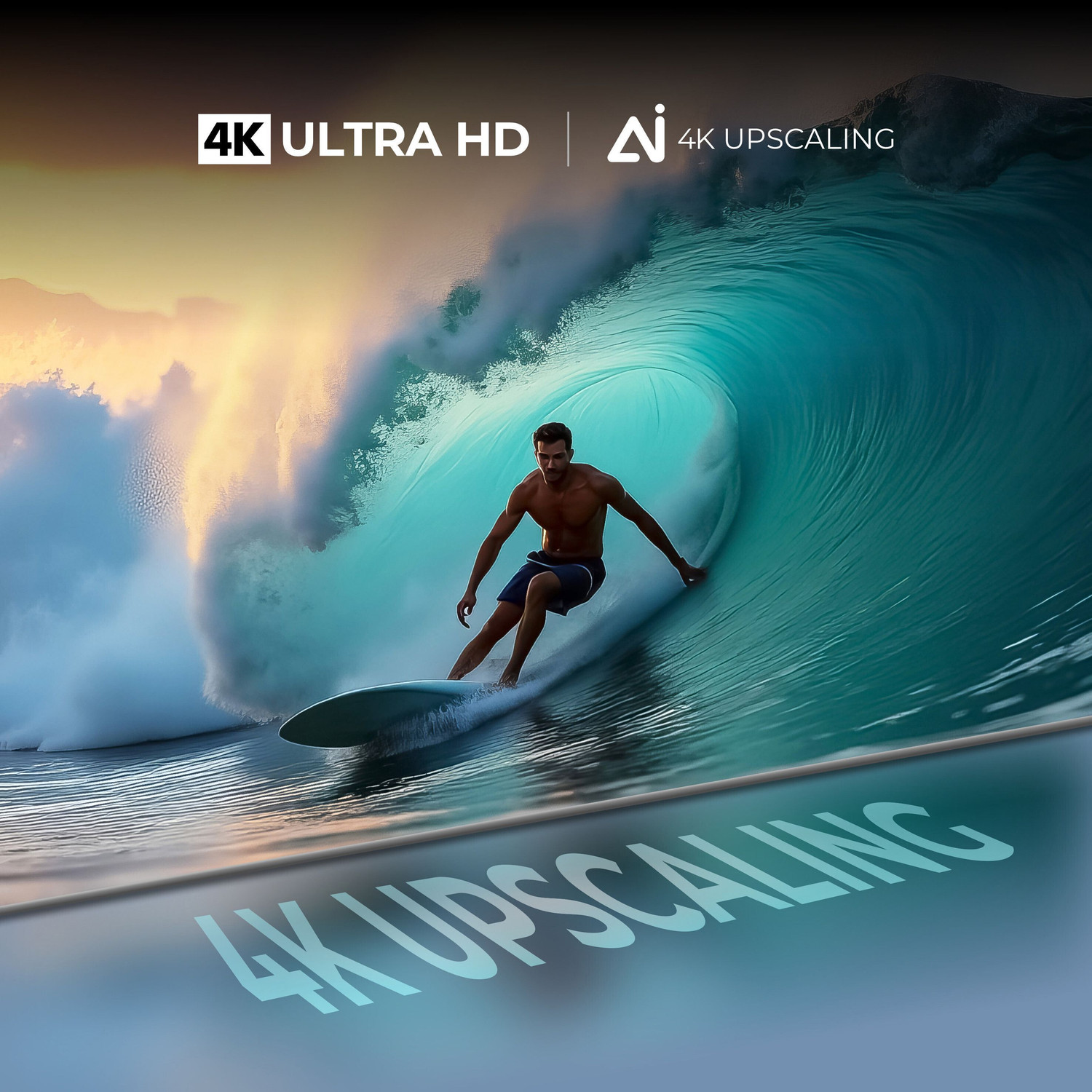 Image of BESTON 165.1 cm (65 inch) QLED Ultra HD (4K) Smart Google TV