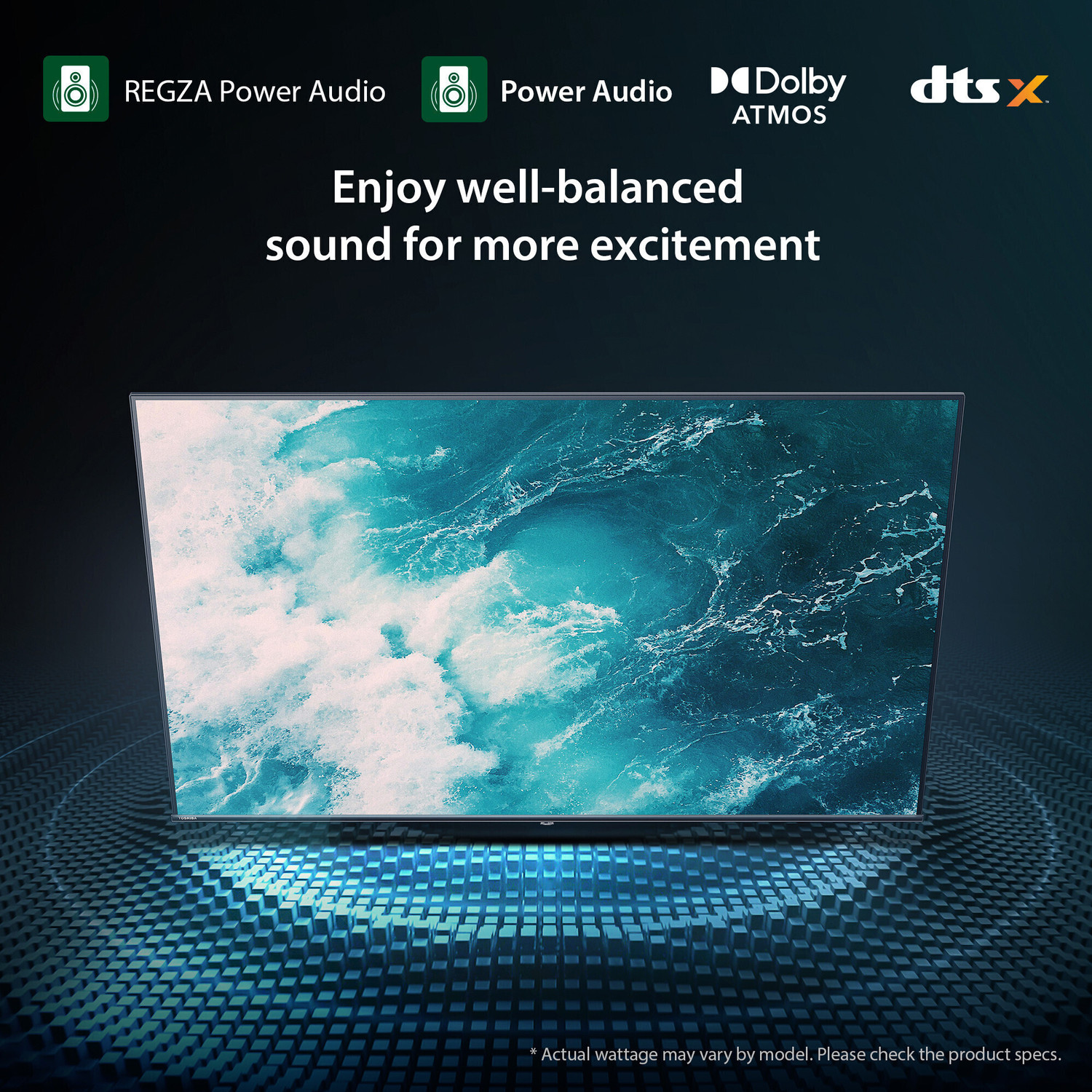 Image of TOSHIBA 139 cm (55 inch) Ultra HD (4K) LED Smart Google TV with Dolby Atmos, 30W Powerful Sound, HDR 10