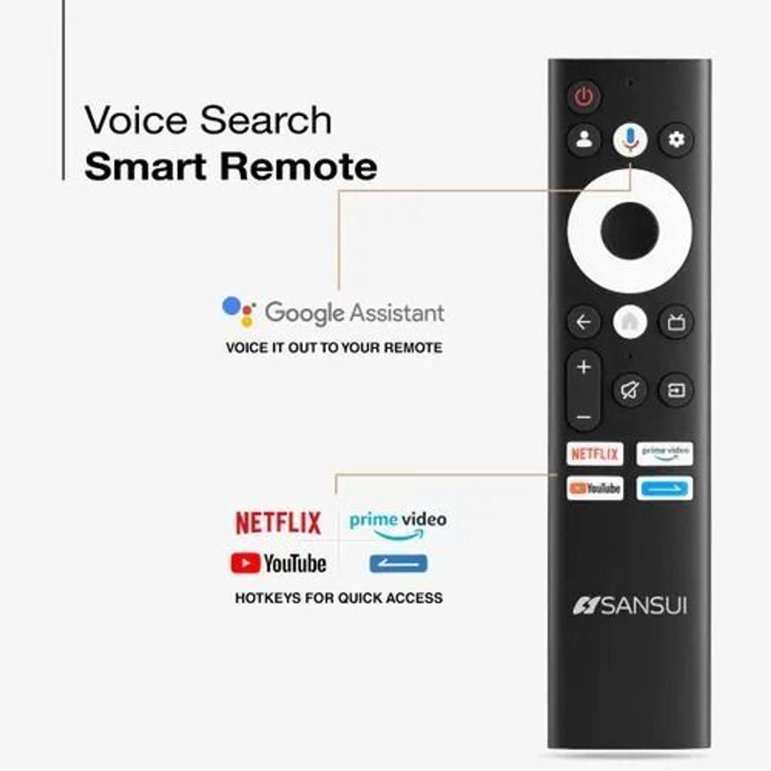 Image of Sansui SANSUI 127 cm (50 inch) QLED Ultra HD (4K) Smart Google TV with HDR10+ /HLG, Dolby Vision, MEMC, Dolby Atmos,
