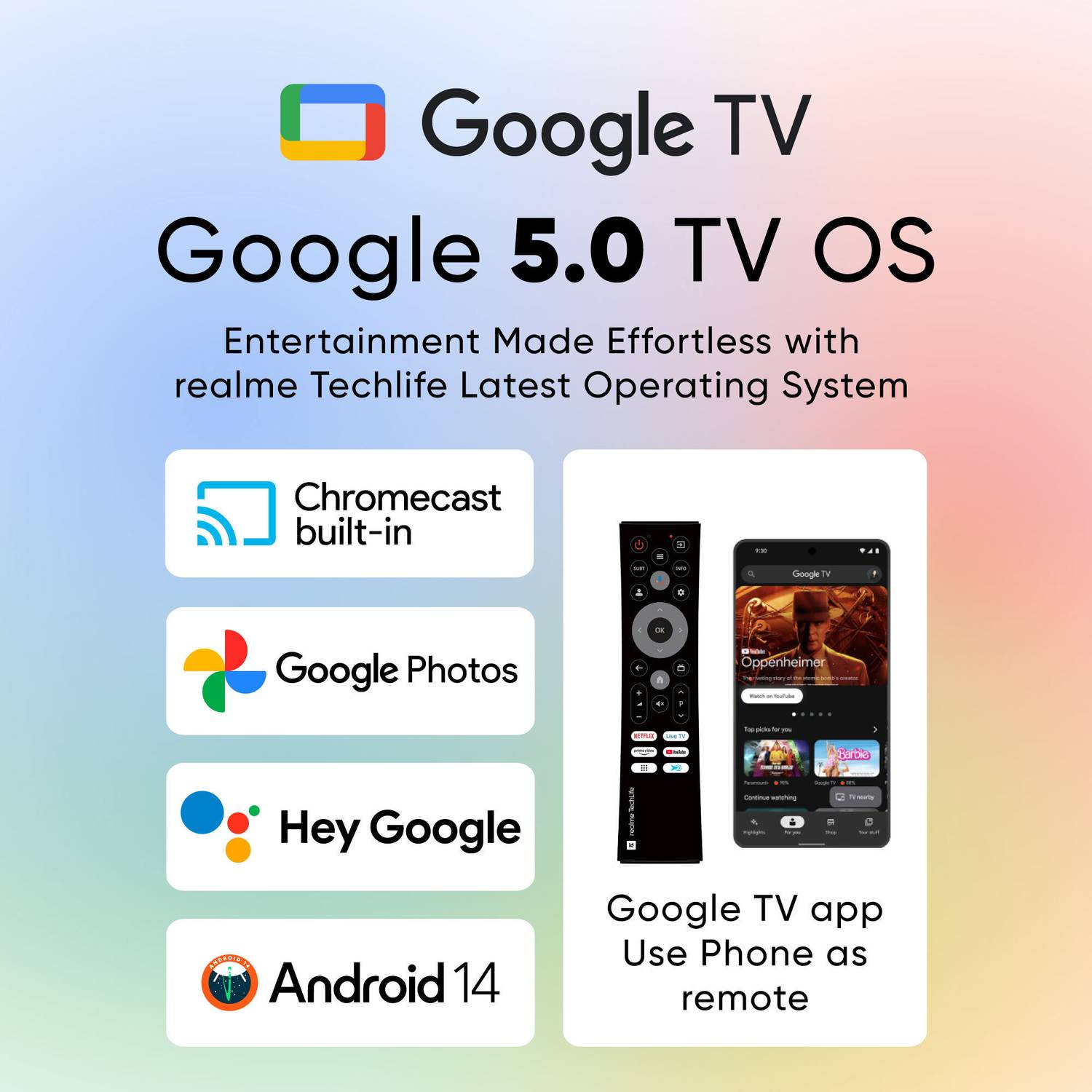 realme 32 inch QLED HD Ready Smart Google TV - Image 3