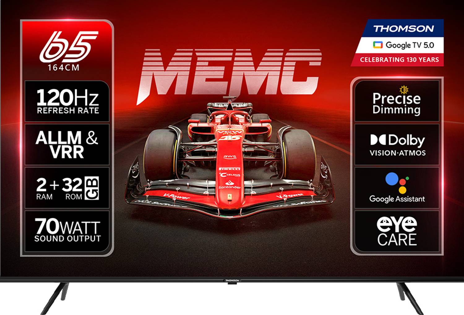 Thomson NeoX 164 cm (65 inch) QLED Ultra HD (4K) Smart Google TV