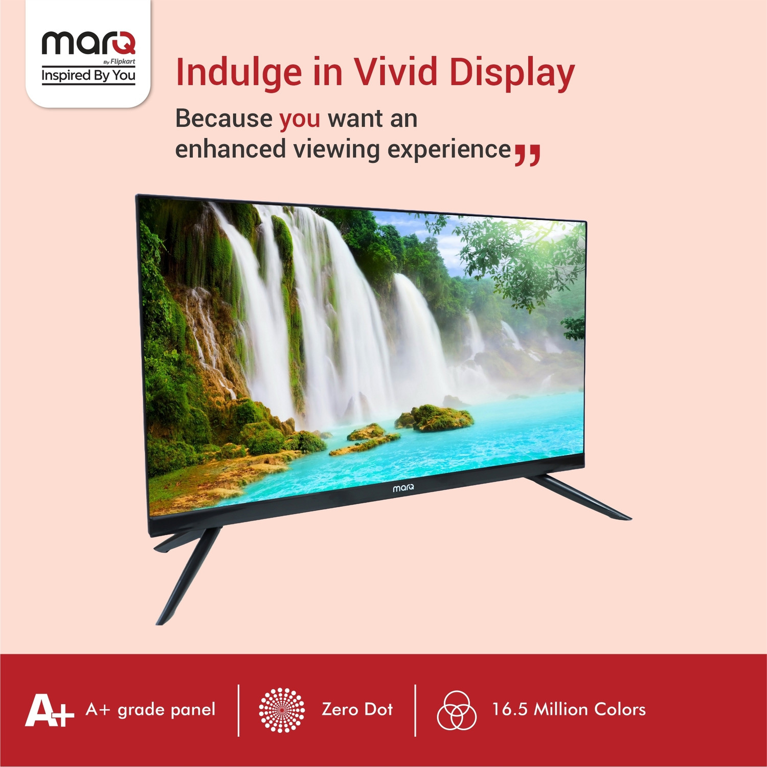Image of MarQ by Flipkart 60 cm (24 inch) HD Ready LED TV