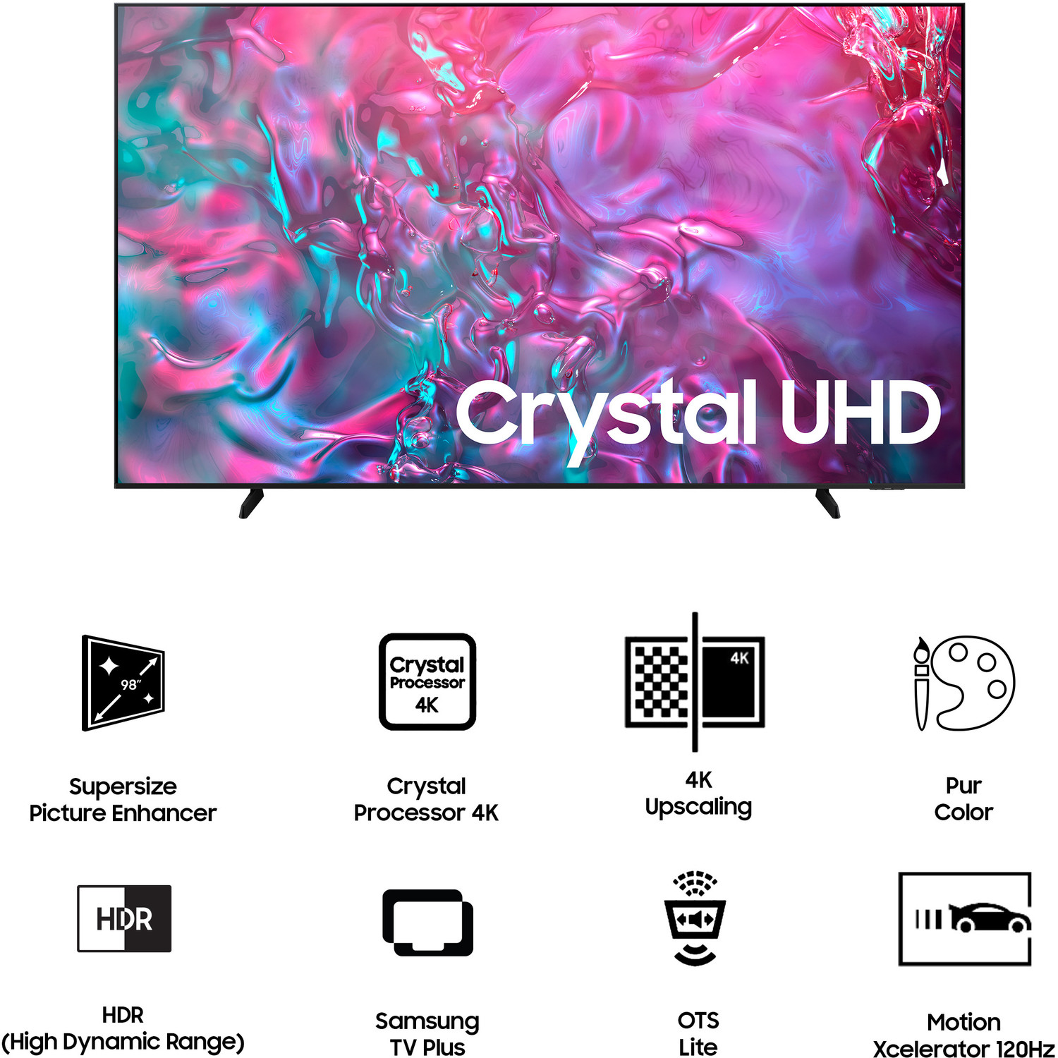 Image of Samsung 248.92 cm (98 inch) Ultra HD (4K) LED Smart Tizen TV
