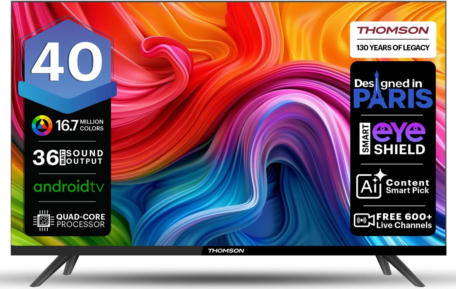 Thomson 9A Series 100 cm (40 inch) Full HD LED Smart Android TV w