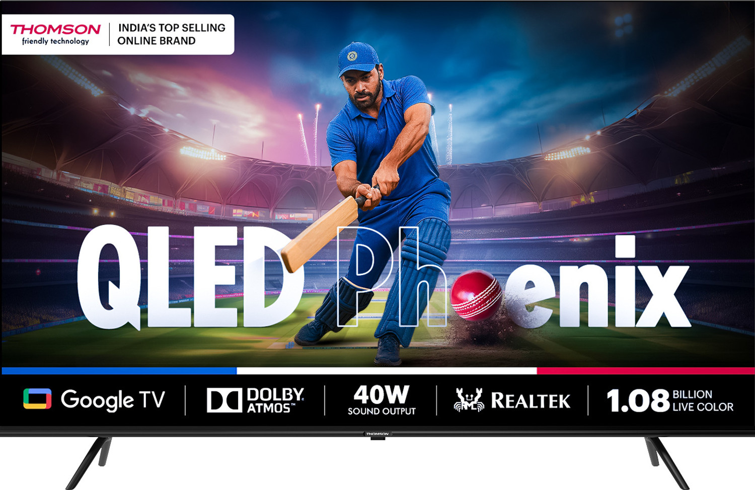 Image of Thomson Phoenix 108 cm (43 inch) QLED Ultra HD (4K) Smart Google TV