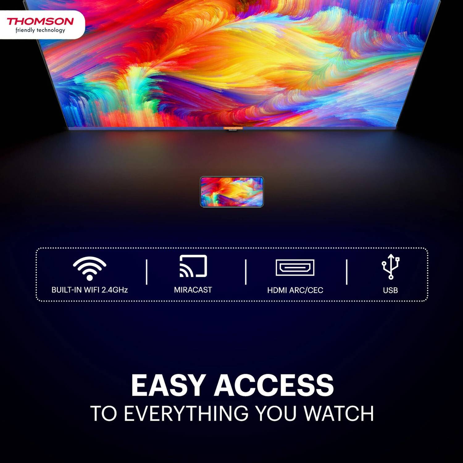 Thomson World Cup 43 inch Full HD LED Smart TV - Image 4