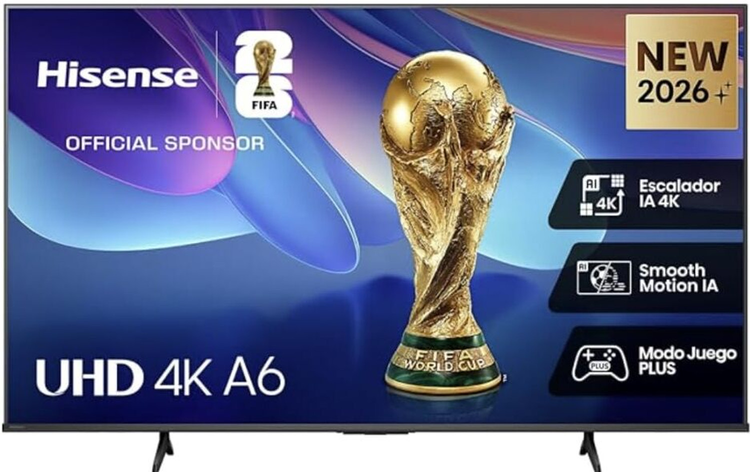Image of Hisense 164 cm (65 inch) Ultra HD (4K) LED Smart VIDAA TV 2026 Edition with Dolby Vision | AI 4K Upscaler | Game Mode Plus