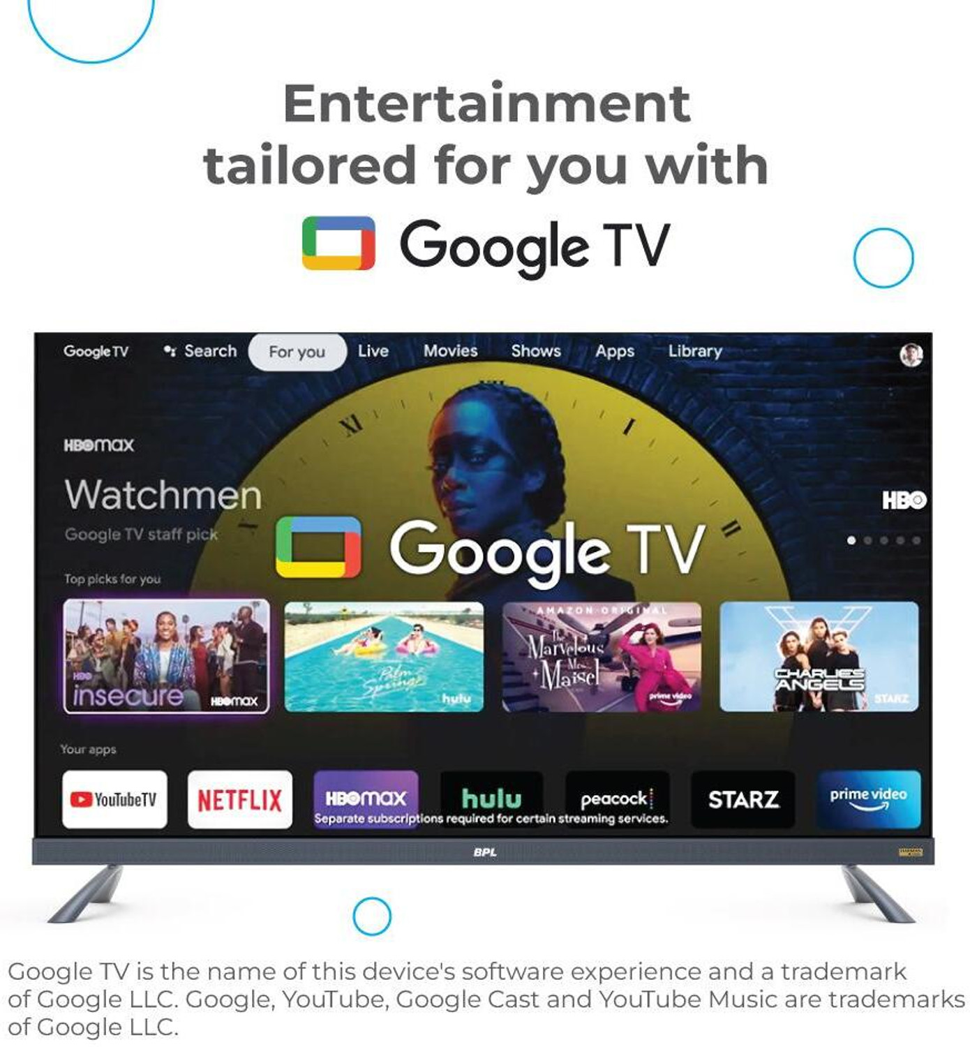 Image of BPL 165 cm (65 inch) QLED Ultra HD (4K) Smart Android TV