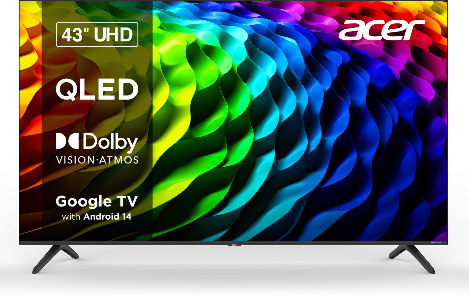 Image of Acer V Pro Series 108 cm (43 inch) QLED Ultra HD (4K) Smart Google TV