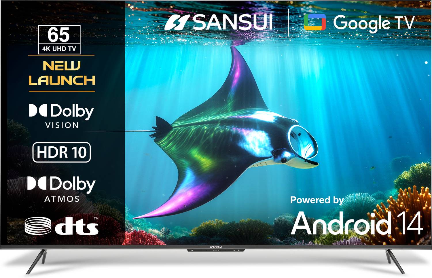 Sansui 165 cm (65 inch) Ultra HD (4K) LED Smart Google TV price history chart and lowest price