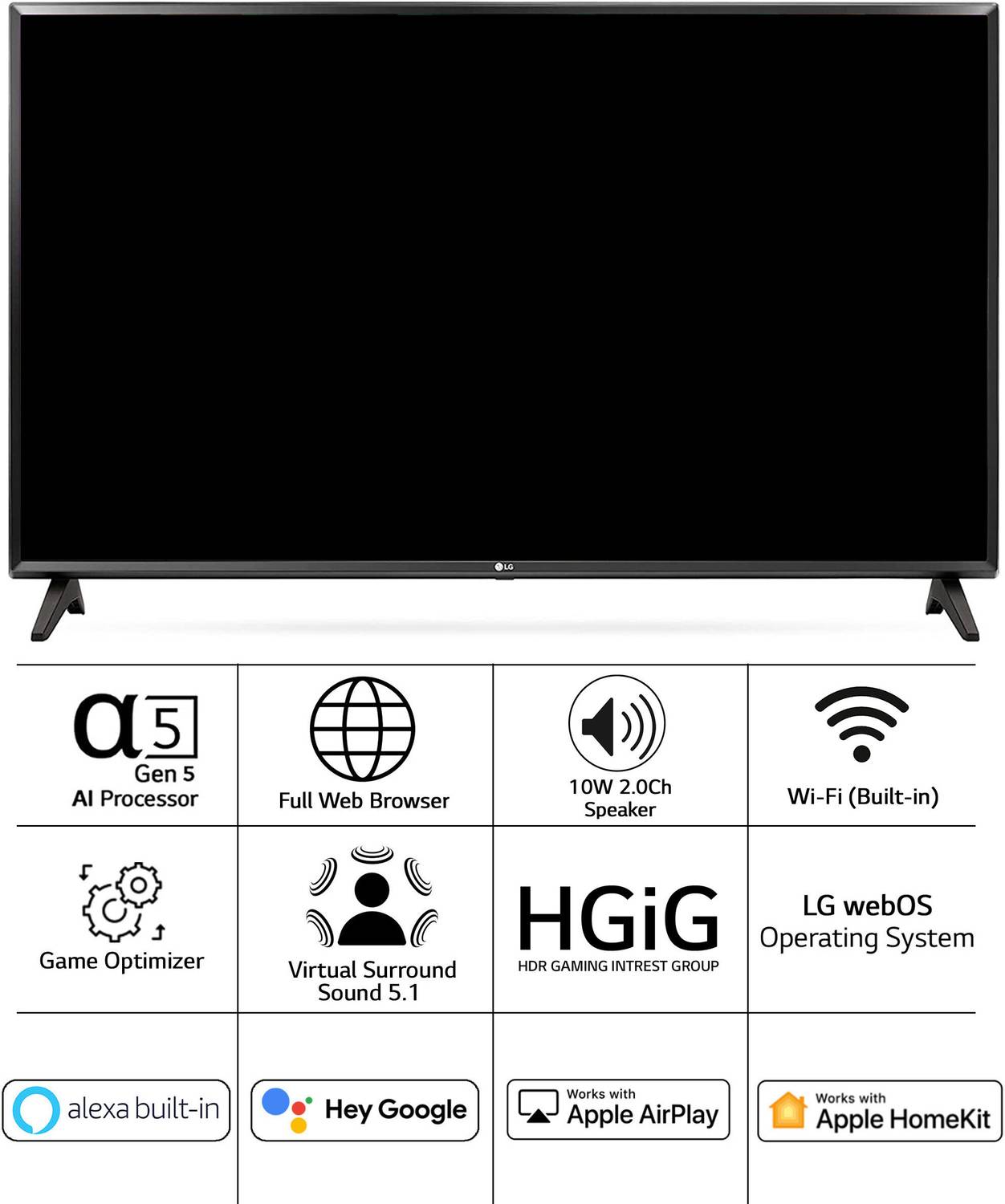 LG 32 inch HD Ready LED Smart WebOS TV - Image 3